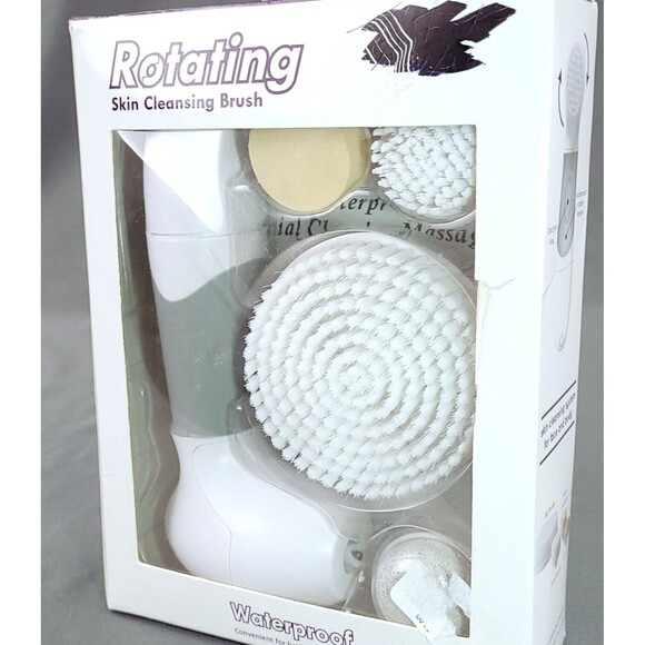 Rotating Facial Cleansing Brush Kit - Picture 1 of 10